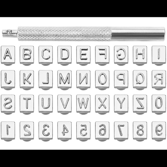 ‼️SOLD ON Ⓜ️‼️ Metal Stamps Punch Set - Picture 1 of 6